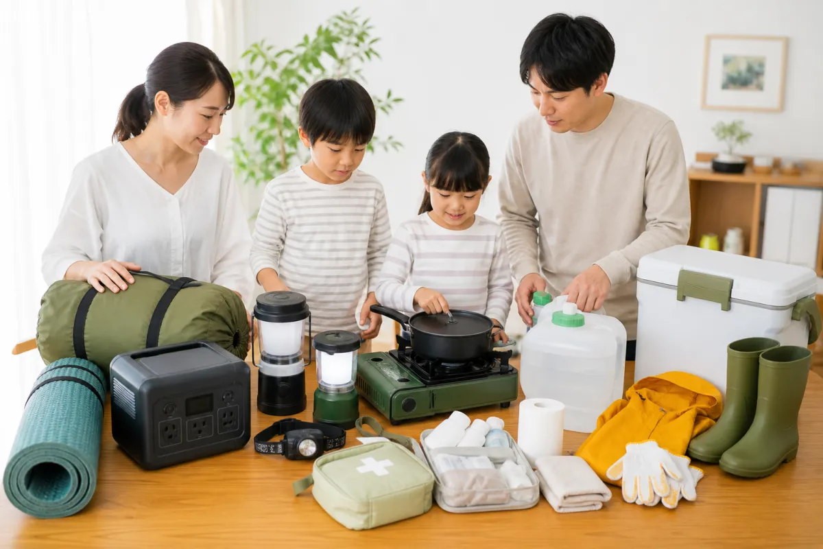 災害時に本当に役立つキャンプ用品20選｜停電・断水・在宅避難で使える